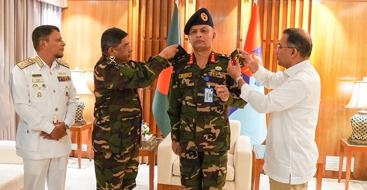 সশস্ত্র বাহিনী বিভাগের নতুন প্রিন্সিপাল স্টাফ অফিসারের দায়িত্বভার গ্রহণ
